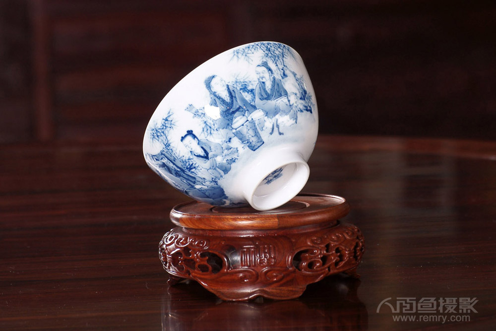 烟台瓷器摄影,烟台青花瓷摄影