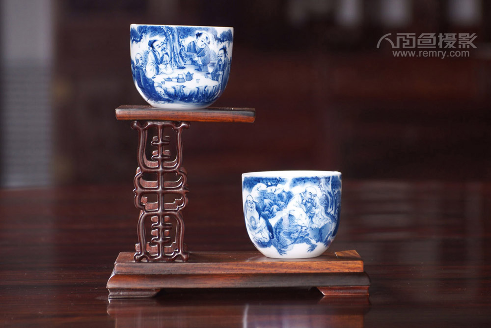 烟台瓷器摄影,烟台青花瓷摄影