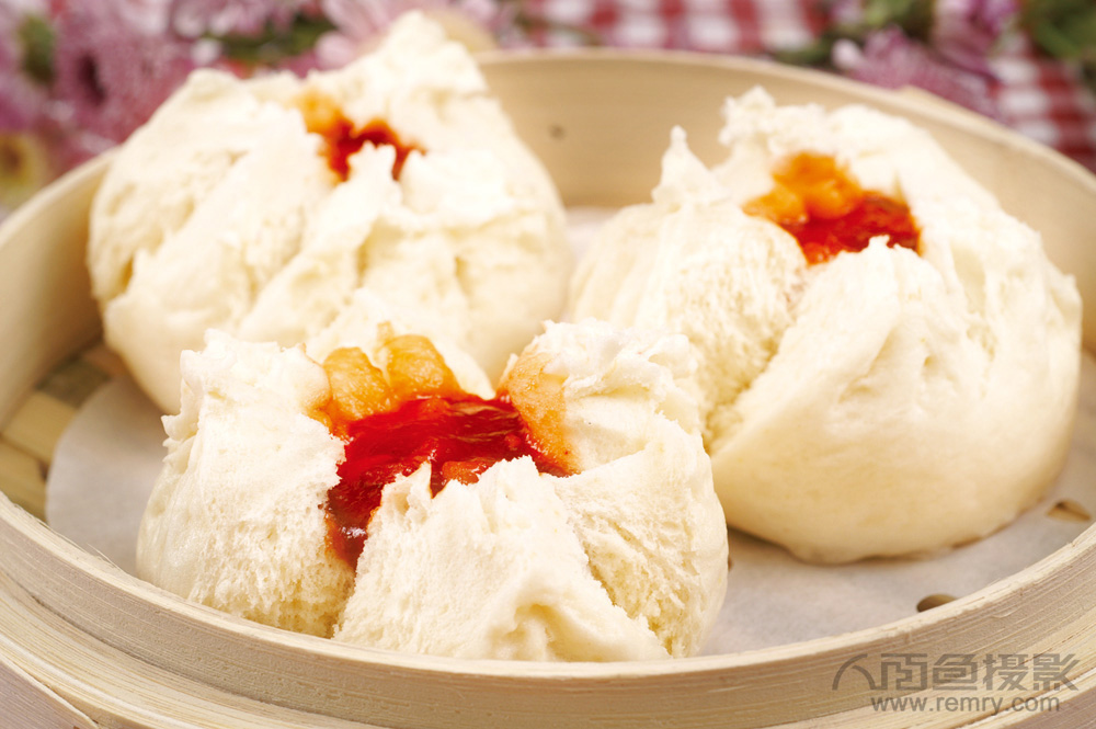 烟台美食摄影,烟台菜品摄影,烟台菜肴摄影,叉烧包摄影