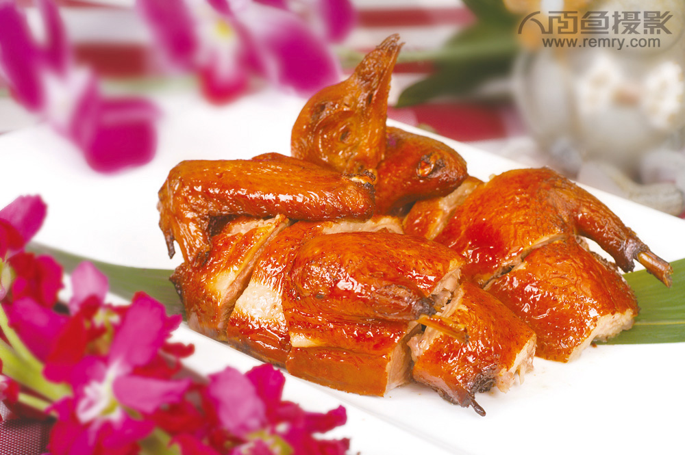 台港式烧味摄影,烟台红烧乳鸽皇摄影,餐馆菜谱摄影