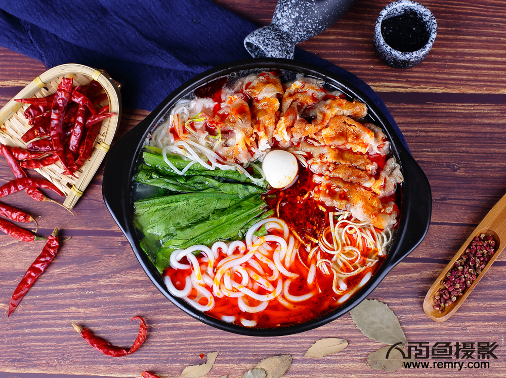 烟台米线摄影,云南米线摄影,烟台过桥米线摄影