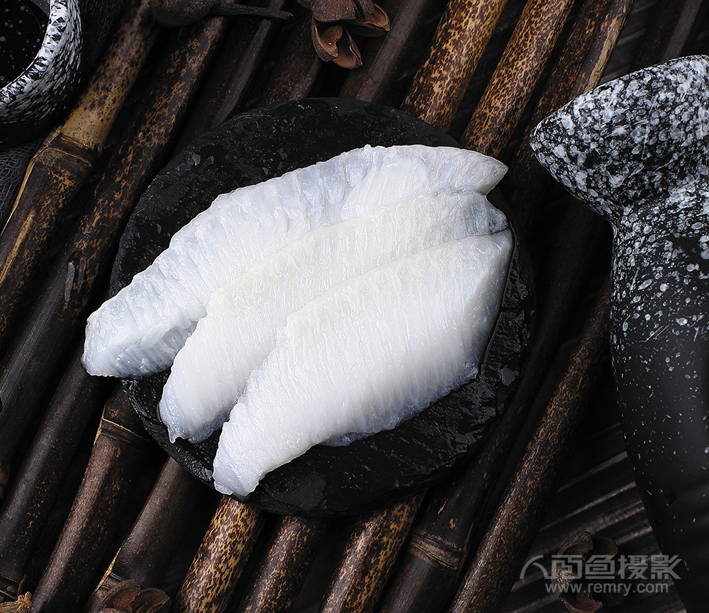 烟台箭齿鲽鱼摄影，箭齿鲽鱼边摄影